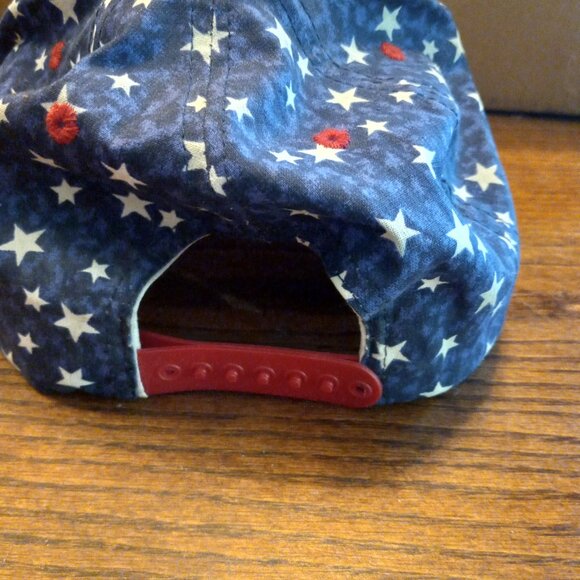 United We Stand America Flag Snapback Trucker Blue Red White  Adjustable - Picture 4 of 7